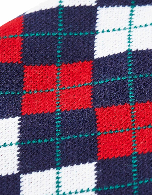 Load image into Gallery viewer, 4 Patterns Nordic Fair Isle Snowflake Interlock Dog Sweater and Matching Sweater for Pet Lover

