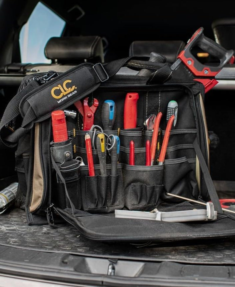CLC  1539 Multi-Compartment 50 Pocket Tool Bag