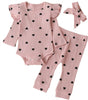 Pink With Hearts
