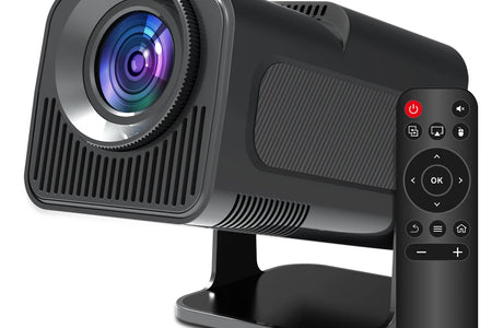 4K Native 1080P Android 11 Projector 390ANSI HY320 Dual Wifi6 BT5.0 Cinema Outdoor Portable Projetor Upgrated HY320