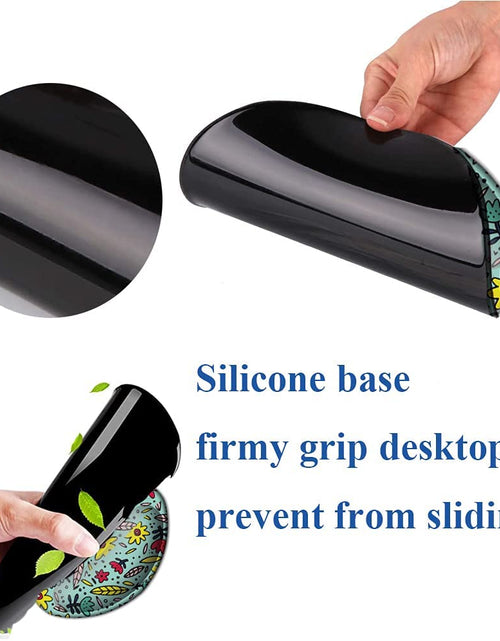 Load image into Gallery viewer, Wrist Mouse Pad, Non-Slip Ergonomic Mouse Pad with Gel Wrist Rest Support, Gaming Mouse Pad 8.7 X 7.5 Inches Pad for Computer, Laptop, Home, Office (Marble Golden Blue)
