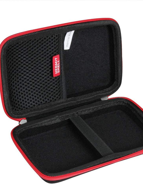 Load image into Gallery viewer, Hard Travel Case for Ekrist/Lanluk Portable Charger Power Bank 25800Mah (Black + Red Zipper)
