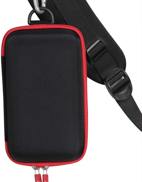 Load image into Gallery viewer, Hard Travel Case for Ekrist/Lanluk Portable Charger Power Bank 25800Mah (Black + Red Zipper)
