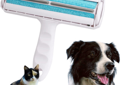 Reusable Dog Cat Pet Hair Remover Roller for Furniture, Couch, Carpet, Car Seat