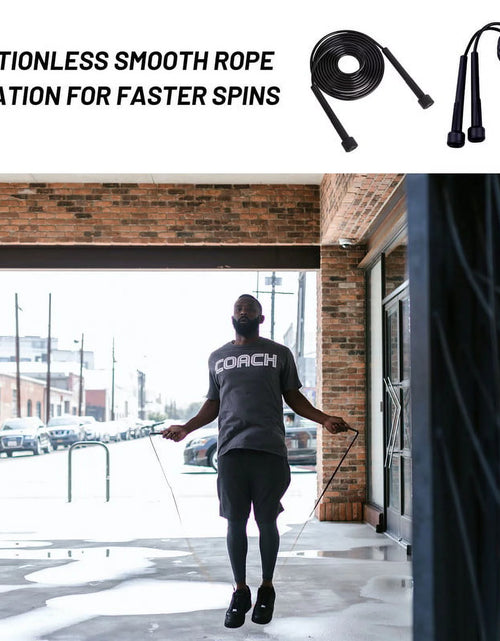 Load image into Gallery viewer, Jump Rope with Small Handle PVC Jump Rope for Cardio Fitness, Versatile Jump Rope for Both Kids and Adults
